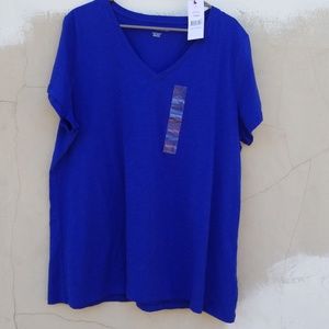 Royal Blue V Neck